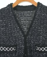 DENHAM（デンハム）ノーカラージャケット 黒 サイズ:38(M位) レディース/2200674111066