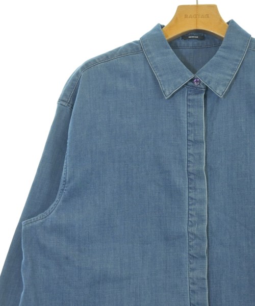 DENHAM（デンハム）カジュアルシャツ 青 サイズ:S レディース/2200674111097