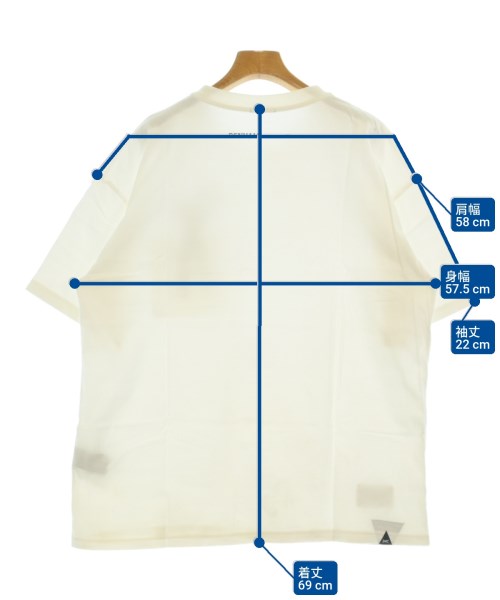 DENHAM（デンハム）Tシャツ・カットソー 白 サイズ:-(XL位) メンズ/2200674821057
