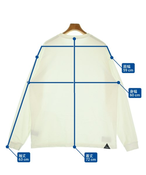 DENHAM（デンハム）Tシャツ・カットソー 白 サイズ:XXL メンズ/2200670650262