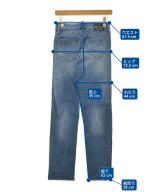 DENHAM（デンハム）デニムパンツ 青 サイズ:24(S位) レディース/2200679202172