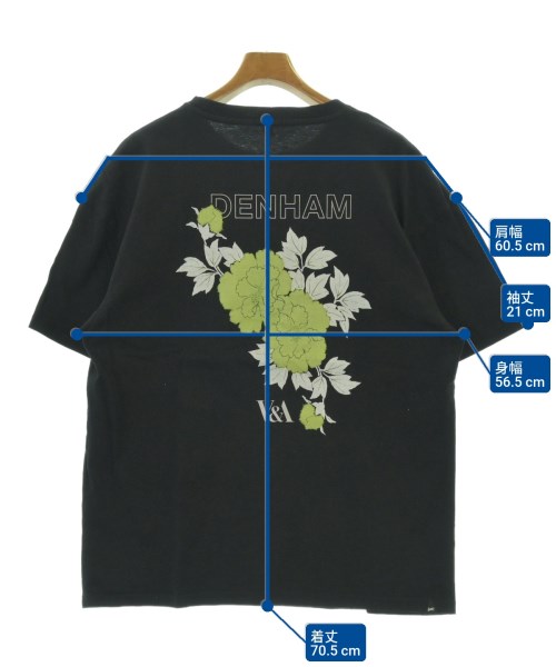DENHAM（デンハム）Tシャツ・カットソー 黒 サイズ:-(M位) メンズ/2200692103159
