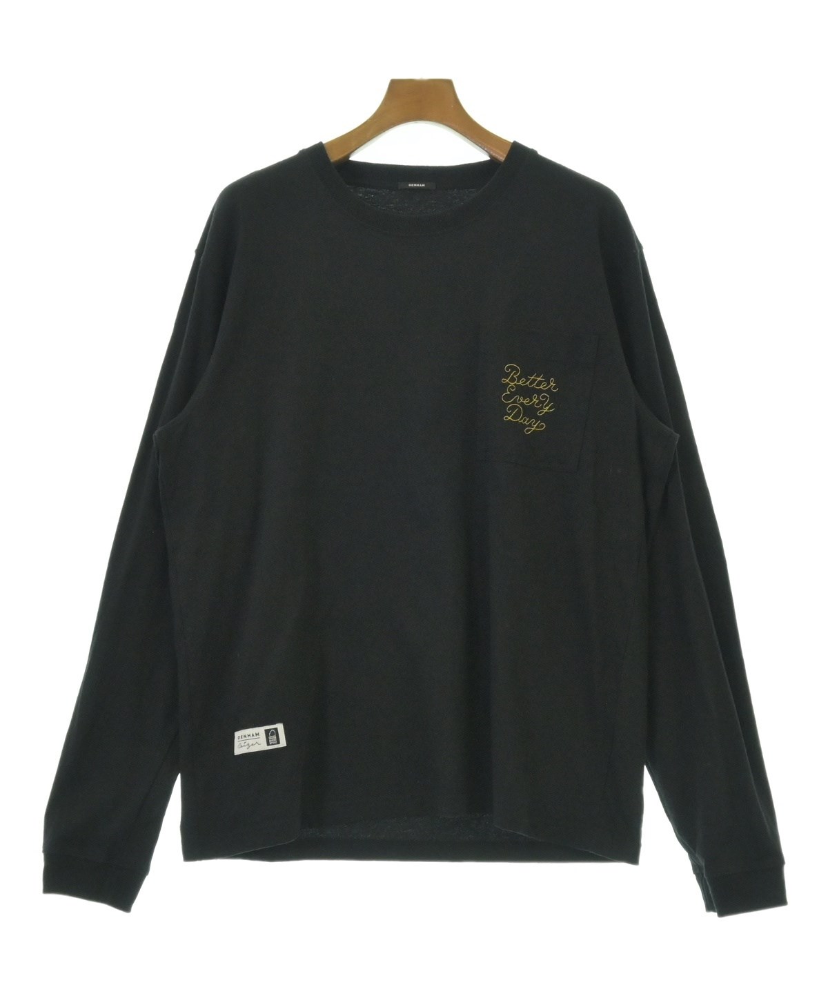 DENHAM（デンハム）Tシャツ・カットソー 黒 サイズ:XL メンズ 