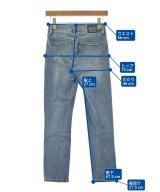 DENHAM（デンハム）デニムパンツ 青 サイズ:24(S位) レディース/2200682785075