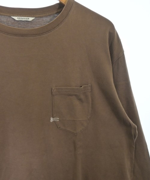 DENHAM（デンハム）Tシャツ・カットソー 茶 サイズ:L メンズ/2200698588011