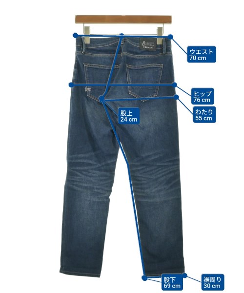 DENHAM（デンハム）デニムパンツ 青 サイズ:23(XS位) レディース/2200655347279