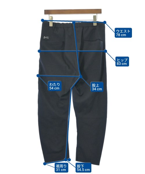 DENHAM（デンハム）クロップドパンツ 紺 サイズ:S メンズ/2200655347293