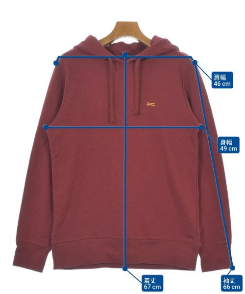 DENHAM（デンハム）スウェット 赤 サイズ:S メンズ/2200661340202