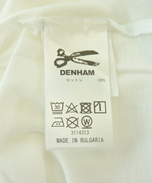 DENHAM（デンハム）Tシャツ・カットソー 白 サイズ:L メンズ/2200714461175
