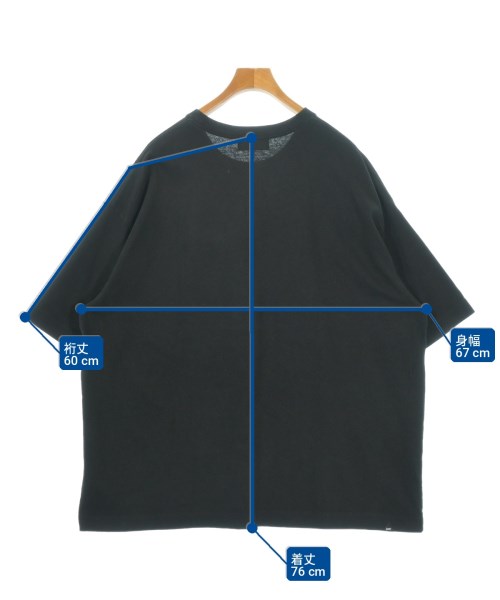 DENHAM（デンハム）Tシャツ・カットソー 黒 サイズ:XL メンズ/2200714494050