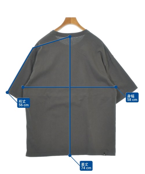 DENHAM（デンハム）Tシャツ・カットソー グレー サイズ:XL メンズ/2200714494074