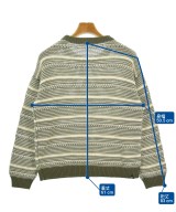 DENHAM（デンハム）ニット・セーター カーキ サイズ:XS レディース/2200714026060