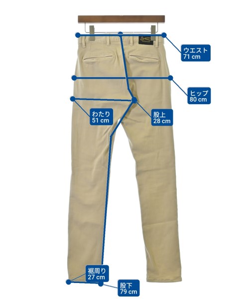 DENHAM（デンハム）チノパン ベージュ サイズ:27(XS位) メンズ/2200645229271