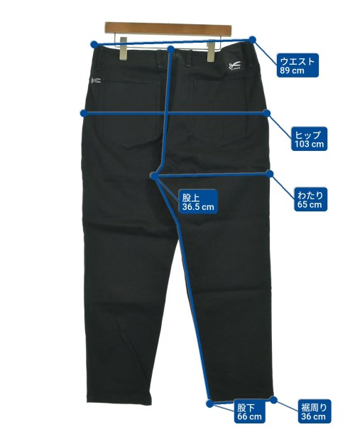 DENHAM（デンハム）チノパン 黒 サイズ:34(XL位) メンズ/2200645562132