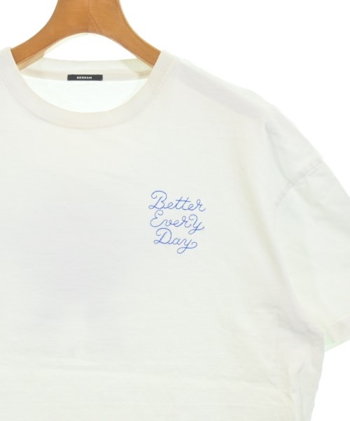 DENHAM（デンハム）Tシャツ・カットソー 白 サイズ:S メンズ/2200649234011