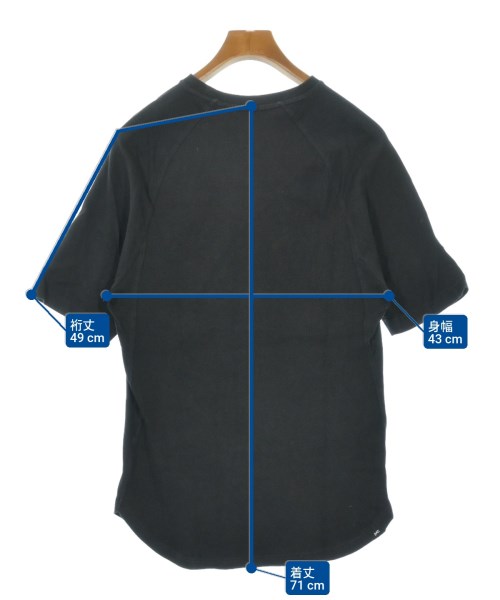 DENHAM（デンハム）Tシャツ・カットソー 黒 サイズ:XS メンズ/2200649859092