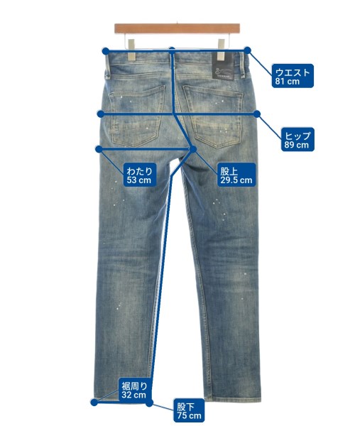 DENHAM（デンハム）デニムパンツ 紺 サイズ:29(S位) メンズ/2200639211053