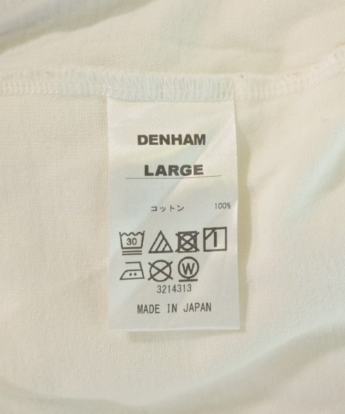 DENHAM（デンハム）Tシャツ・カットソー 白 サイズ:L メンズ/2200698969094