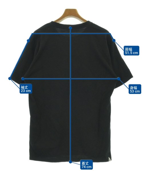 DENHAM（デンハム）Tシャツ・カットソー 黒 サイズ:XL メンズ/2200705097246