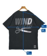 DENHAM（デンハム）Tシャツ・カットソー 黒 サイズ:M メンズ/2200663010028