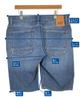 DENHAM（デンハム）ショートパンツ 青 サイズ:36(XXL位) メンズ/2200671637019