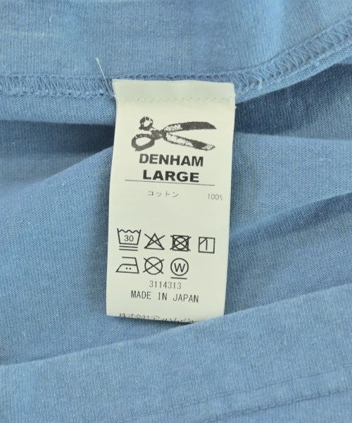 DENHAM（デンハム）Tシャツ・カットソー 青 サイズ:L メンズ/2200730744030