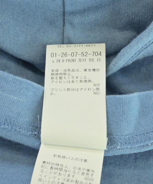 DENHAM（デンハム）Tシャツ・カットソー 青 サイズ:L メンズ/2200730744030