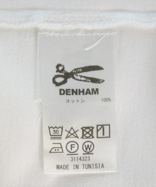 DENHAM（デンハム）Tシャツ・カットソー 白 サイズ:M メンズ/2200736746120