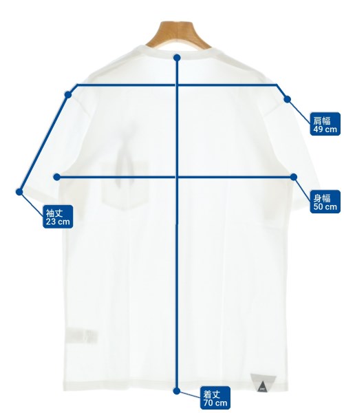 DENHAM（デンハム）Tシャツ・カットソー 白 サイズ:M メンズ/2200736746120