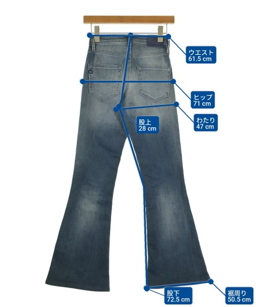 DENHAM（デンハム）デニムパンツ 青 サイズ:23(XS位) レディース/2200720354010