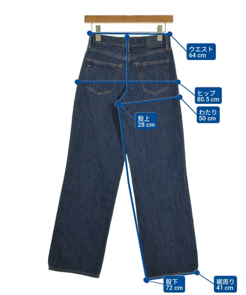 DENHAM（デンハム）デニムパンツ 紺 サイズ:22(XXS位) レディース/2200720354027