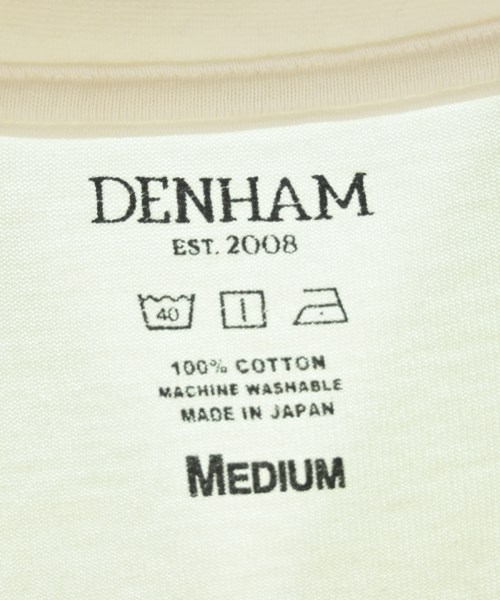 DENHAM（デンハム）Tシャツ・カットソー 白 サイズ:M メンズ/2200723707042