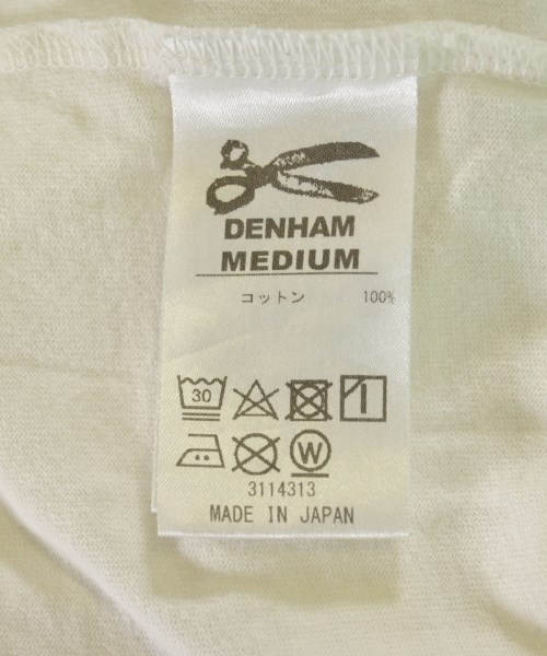 DENHAM（デンハム）Tシャツ・カットソー 白 サイズ:M メンズ/2200723707042
