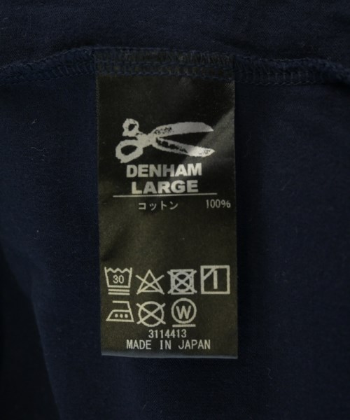 DENHAM（デンハム）Tシャツ・カットソー 紺 サイズ:L メンズ/2200726150111