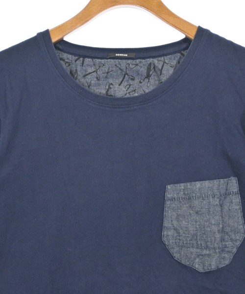 DENHAM（デンハム）Tシャツ・カットソー 紺 サイズ:S メンズ/2200727546050