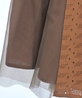 MUVEIL WORK（ミュベールワーク）ロング・マキシ丈スカート 茶 サイズ:36(S位) レディース/2200631903086