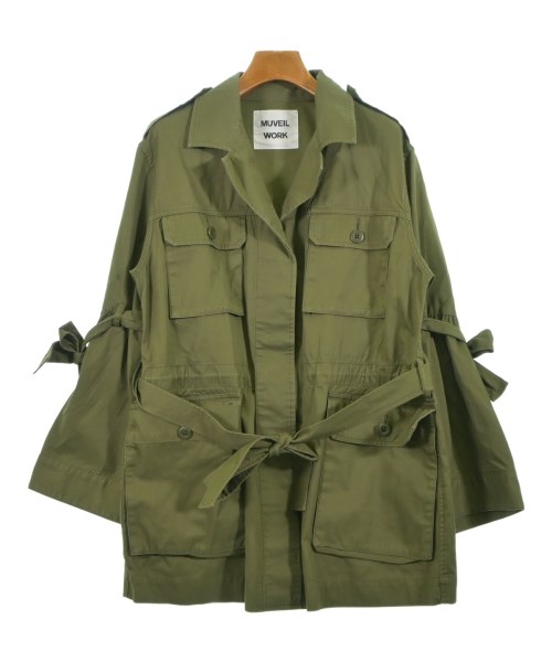 ミュベールワーク(MUVEIL WORK)のMUVEIL WORK ミリタリーブルゾン