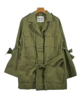 MUVEIL WORK（ミュベールワーク）ミリタリーブルゾン カーキ サイズ:38(M位) レディース/2200619104016