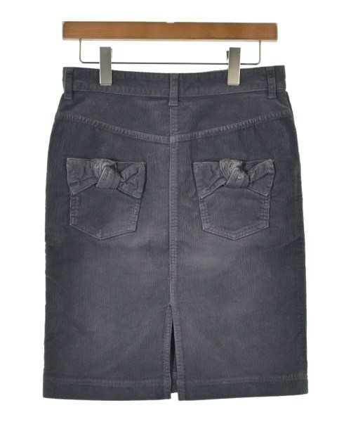 MUVEIL WORK（ミュベールワーク）ひざ丈スカート グレー サイズ:38(M位) レディース/2200617876106