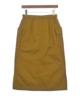 MUVEIL WORK（ミュベールワーク）ロング・マキシ丈スカート 黄 サイズ:38(M位) レディース/2200672663017