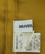 MUVEIL WORK（ミュベールワーク）ロング・マキシ丈スカート 黄 サイズ:38(M位) レディース/2200672663017