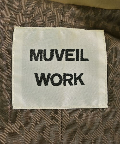 MUVEIL WORK（ミュベールワーク）チェスターコート ベージュ サイズ:36(S位) レディース/2200678609019