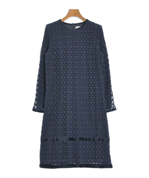 MUVEIL WORK(ミュベールワーク)ワンピース 紺 サイズ:40(M位)/2200634070075