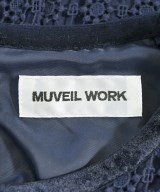 MUVEIL WORK（ミュベールワーク）ワンピース 紺 サイズ:40(M位) レディース/2200634070075
