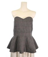 MUVEIL WORK（ミュベールワーク）ブラウス 茶 サイズ:40(M位) レディース/2200647581070