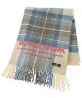 MUVEIL WORK（ミュベールワーク）ストール 白 サイズ:- レディース/2200642102096