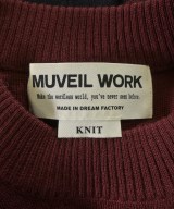 MUVEIL WORK（ミュベールワーク）ニット・セーター 赤 サイズ:-(M位) レディース/2200645238044