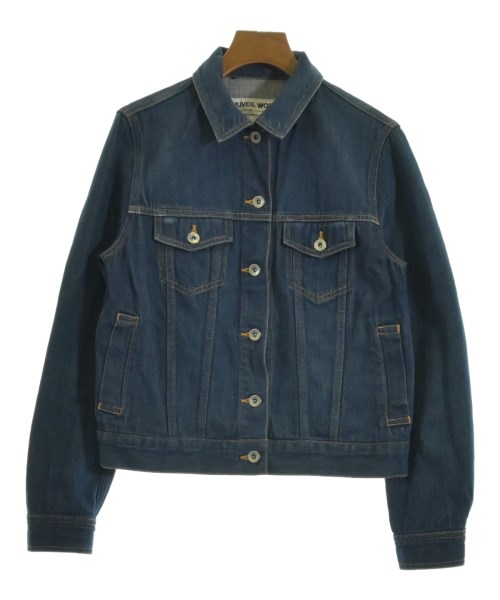 MUVEIL WORK(ミュベールワーク)デニムジャケット 青 サイズ:38(M位)/2200659383044