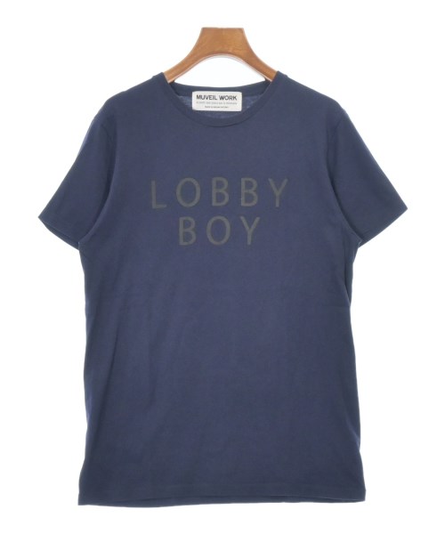 MUVEIL WORK(ミュベールワーク)Tシャツ・カットソー 紺 サイズ:40(M位)/2200673239105