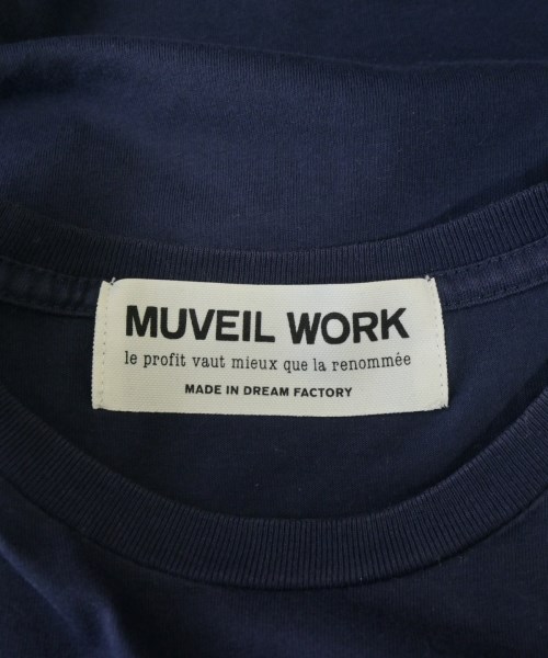 MUVEIL WORK（ミュベールワーク）Tシャツ・カットソー 紺 サイズ:40(M位) レディース/2200673239105
